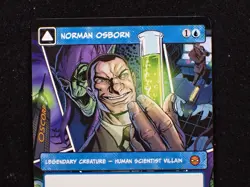 Norman Osborn BORDERLESS M Marvel's Spider-Man 220 MTG NM - Image 2