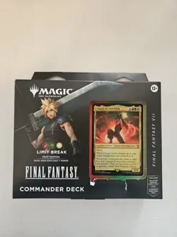 MAGIC THE GATHERING Final Fantasy VII LIMIT BREAK sealed Commander Deck CLOUD - Image 1