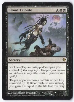 Blood Tribute R Zendikar 81 MP - Image 1