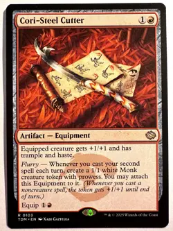 Cori-Steel Cutter Normal R Tarkir: Dragonstorm 103 NM - Image 1