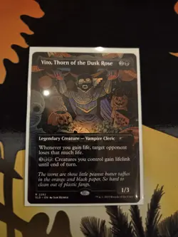 Vito, Thorn of the Dusk Rose Non Foil Secret Lair Trick or Treat MTG Magic - Image 1