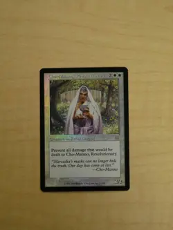 Magic the Gathering: Cho-Manno, Revolutionary - Mercadian Masques, FOIL (EX+) - Image 1