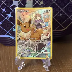 Pokemon TCG Eevee Holo Trainer Gallery TG11/TG30 Ultra Rare Near Mint Condition - Image 1