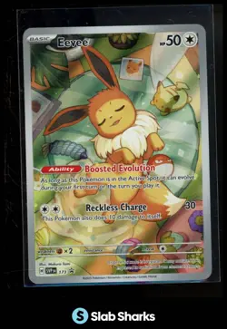 2025 POKEMON SV BLACK STAR PROMOS - SVP EN #173 EEVEE FULL ART - Image 1