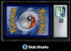 2021 POKEMON SM BLACK STAR PROMOS #SM247 RESHIRAM & CHARIZARD GX TAG TEAM CGC 9 - Image 2
