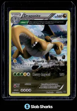 2015 POKEMON XY ROARING SKIES #52/108 DRAGONITE HOLO - Image 1