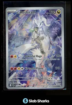 2025 POKEMON SV JOURNEY TOGETHER JTG EN #167/159 N'S RESHIRAM ILLUSTRATION RARE - Image 1