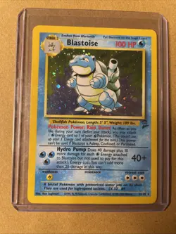 Pokemon TCG Blastoise #002/130 Base Set 2 - Image 2