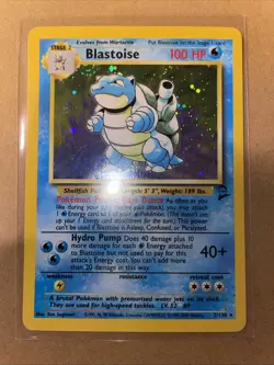 Pokemon TCG Blastoise #002/130 Base Set 2 - Image 5