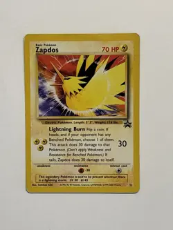 Zapdos (#23/53) WOTC Promo LP Pokemon - Image 1