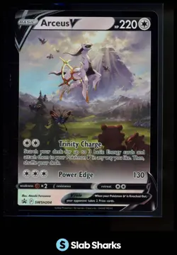 2022 POKEMON SWORD & SHIELD BLACK STAR PROMOS #SWSH204 ARCEUS V - Image 1