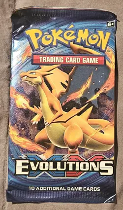 Sealed Pokemon XY Evolutions Booster Pack - Charizard - Image 1