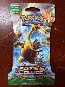 Pokemon TCG: Fates Collide sleeved booster pack - Lugia Artwork - blister 820650801143 - Image 1