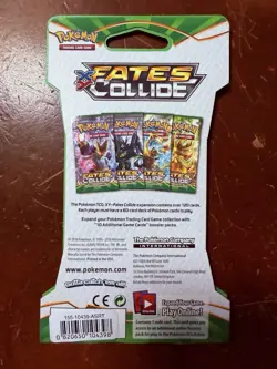 Pokemon TCG: Fates Collide sleeved booster pack - Lugia Artwork - blister 820650801143 - Image 2