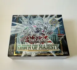 Yugioh Dawn of Majesty Booster Box New Sealed - Image 1