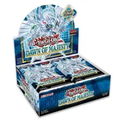 Yugioh Dawn of Majesty Booster Box New Sealed - Image 3