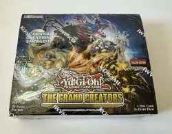 YUGIOH The Grand Creators Booster Box Factory Sealed 1st Edition - Image 1