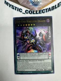 Yugioh! Odd-Eyes Rebellion Dragon - BLCR-EN076 - Ultra Rare - 1st Edition Near M - Image 1