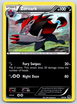 Zoroark - Holo - Black & White Trainer Kit Stamped Promo Pokemon Card NM - Image 1