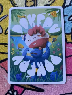 Pokepu - Rahichu (Raichu) - Derpy Pokemon Parody / Fan Art Card - Image 2