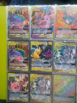 Pokemon Tcg Tag team Gx 9 Card Lot. - Image 1