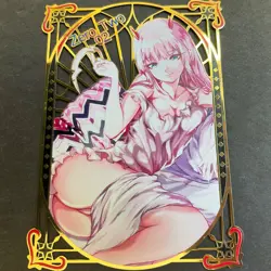 WES - Goddess Story Gold METAL Card - Random Serial Number #/200! Zero Two 2 - Image 1