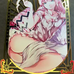 WES - Goddess Story Gold METAL Card - Random Serial Number #/200! Zero Two 2 - Image 3