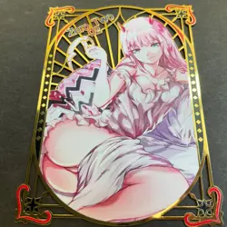 WES - Goddess Story Gold METAL Card - Random Serial Number #/200! Zero Two 2 - Image 4