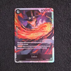 One Piece TCG | Sabo PRB02-014 SR - One Piece Card the Best Vol. 2 NM - Image 1
