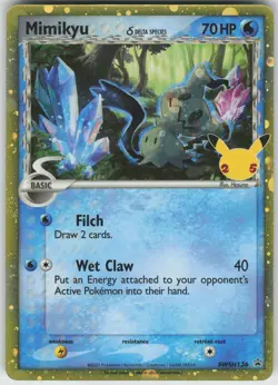 Pokemon Mimikyu (Delta Species) - SWSH136 SWSH: Sword & Shield Promo Cards Promo - Image 1