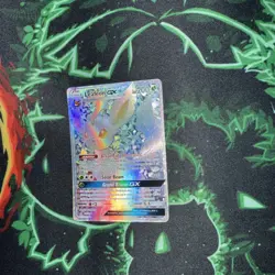 Pokemon TCG Leafeon GX Ultra Prism Holo Card 157/156 Secret Rare - Image 1