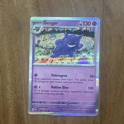 Pokemon Gengar TCG Holo Rare Card 094/165 Scarlet & Violet 151 NM Condition - Image 1