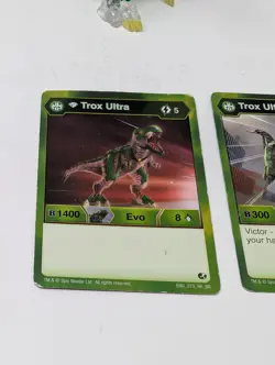 BAKUGAN Battle Planet DIAMOND Ultra TROX B300 Spin Master Rare Cards Bakucore - Image 4