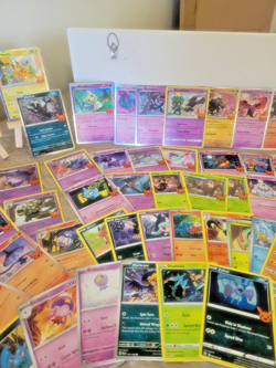 50 Pokemon Trick or Trade Card Lot, Rares, Holos, Mewtwo, Pikachu, Darkrai (MP) - Image 5