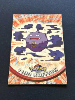 Pokemon Card - Koffing #109 Topps Pokemon TV Animation Edition 1999 - Image 2