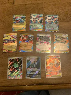 Pokemon Card Mega Evolution Rare Lot Of 10 NM - Image 1