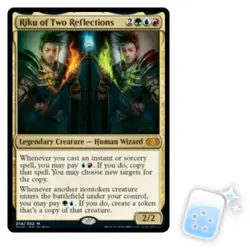 RIKU OF TWO REFLECTIONS Double Masters Magic MTG MINT CARD - Image 1