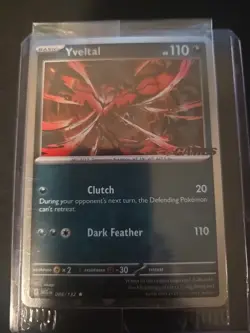 Yveltal Eb Games Exclusive NZ Pokemon Card - Image 1