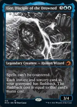 ~ Lier, Disciple of the Drowned (Showcase) ~ NM ~ ~ MTG ~ - Image 1