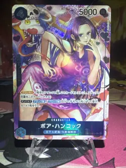 Boa Hancock (Parallel) OP01-078 SR ROMANCE DAWN ONE PIECE Card Game NM Holo JPN - Image 1