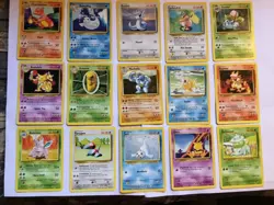 Pokemon TCG Vintage Base Set 59 Card Lot WOTC - Image 1