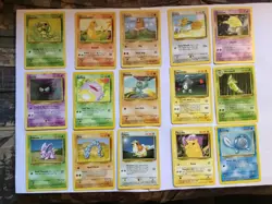 Pokemon TCG Vintage Base Set 59 Card Lot WOTC - Image 3