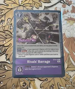 Digimon Card Game Rivals' Barrage ST14-12 Beelzemon Cup Beelstarmon Pre-Release - Image 1
