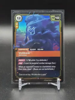 Riftbound Volibear Card Origins OGN 158/298 League Of Legends English - Image 1
