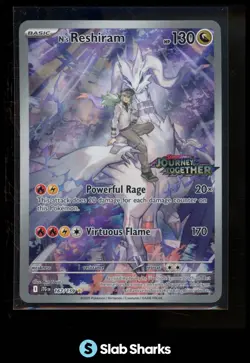 2025 POKEMON SV JOURNEY TOGETHER - JTG EN #167/159 N'S RESHIRAM PROMO CARDS - Image 1
