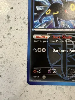 2013 Umbreon 64/116 Team Plasma Pokemon Card Non-Holo! - NM Condition - Image 3