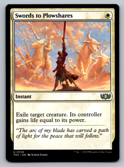 Swords to Plowshares U 0134 Tarkir: Dragonstorm Regular - Image 1