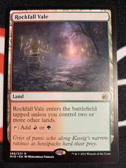 MTG - Midnight Hunt - Rockfall Vale 266/277 - Image 1