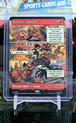 Maximum Carnage (Borderless) Marvel's Spider-Man Regular - Image 1