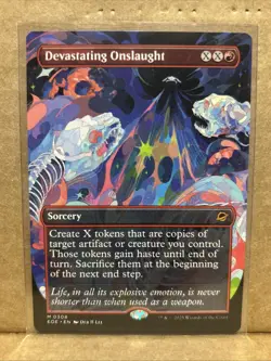 Devastating Onslaught (Borderless) Edge of Eternities Regular - Image 1